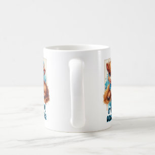 Autism awareness highland cow mug
