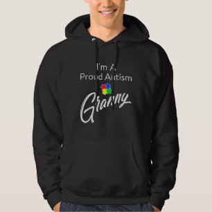 Autism Awareness I M A Proud Autism Granny Tee Act