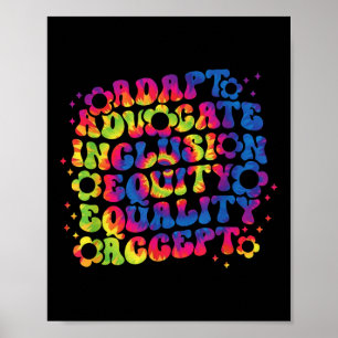 Autism Awareness Inclusion S Teacher Insational _2 Poster