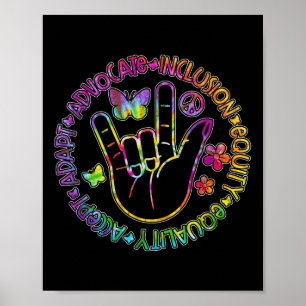 Autism Awareness Inclusion S Teacher Insational _7 Poster