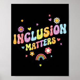 Autism Awareness Inclusion Special Education Poster