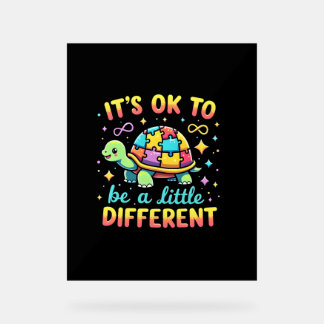 Autism Awareness It's Ok To Be A Little Different