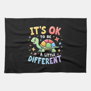 Autism Awareness It's Ok To Be A Little Different Kitchen Towel