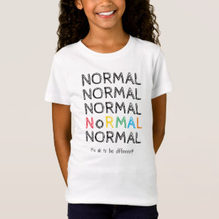 Autism Awareness   It's ok to be Different T-Shirt
