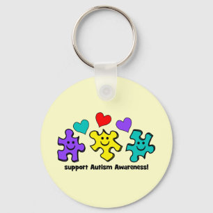 Autism Awareness Keychain