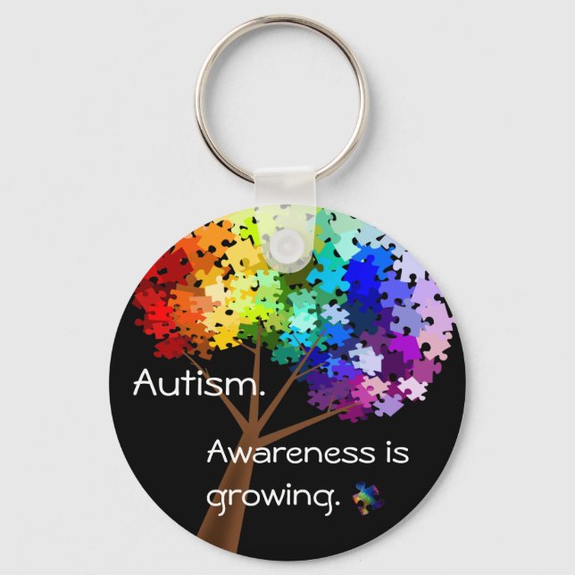 Autism Awareness Keychain (Front)