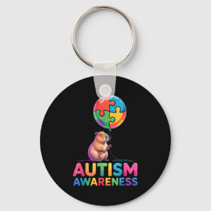 Autism awareness  keychain