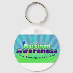 Autism Awareness Keychain