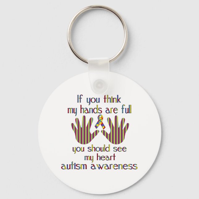autism awareness keychain (Front)