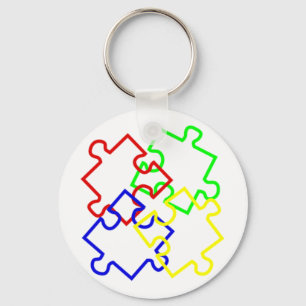 Autism Awareness Keychain