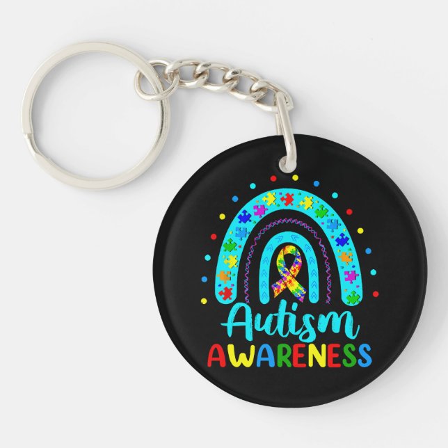 Autism Awareness Keychain (Front)