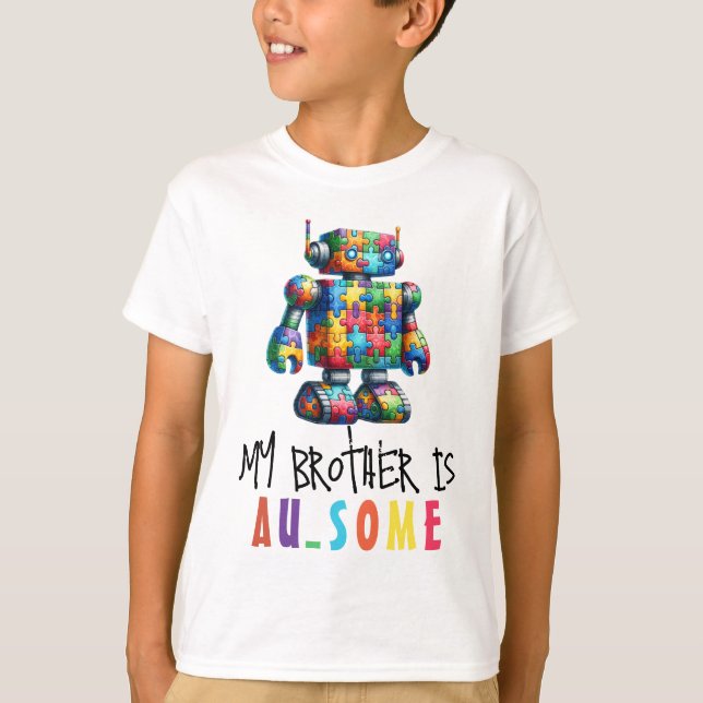Autism Awareness Kids Family Support T-Shirt