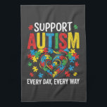 Autism awareness kitchen towel<br><div class="desc">Autism awareness</div>
