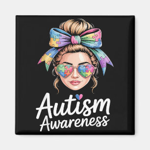 Autism awareness magnet