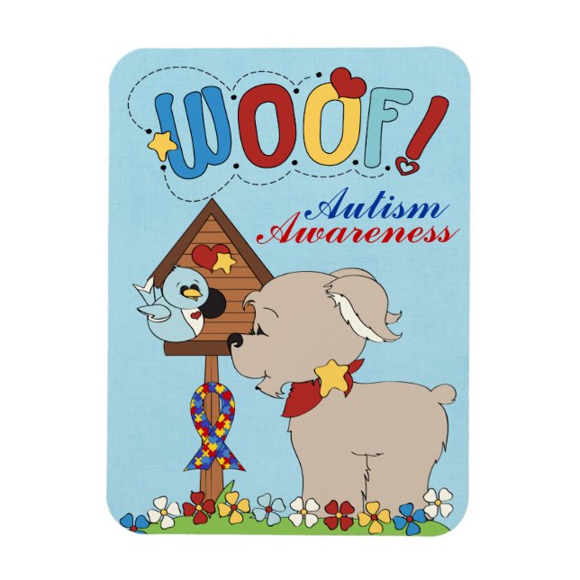 Autism Awareness Magnet (Vertical)