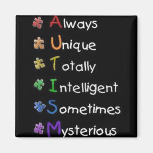 Autism Awareness Magnet