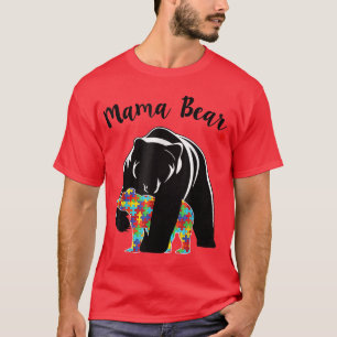 Autism Awareness Mama Bear Autism Mom 69  T-Shirt