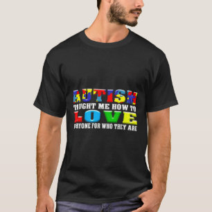 Autism Awareness Men Women Kids Mom Dad T-Shirt
