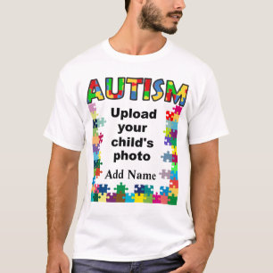 Autism Awareness Mens Shirt Puzzle Frame Customize