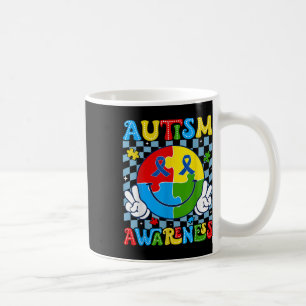 Autism Awareness Mom Dad Autism Awareness Men Wome Coffee Mug