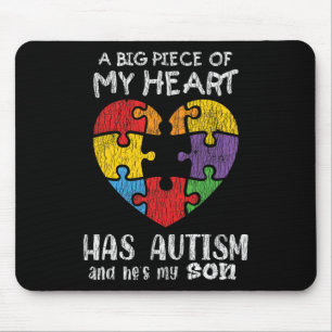 Autism Awareness Mom Dad Parents Autistic Kids Awa Mouse Pad