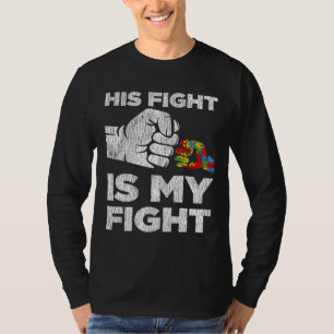 Autism Awareness Mom Dad Parents Autistic Kids Awa T-Shirt