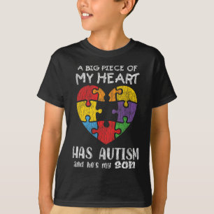 Autism Awareness Mom Dad Parents Autistic Kids Awa T-Shirt