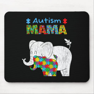 Autism Awareness Mom Proud Autistic Daughter Mama Mouse Pad