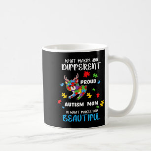 Autism Awareness Mom Proud Mother Autistic Boys Gi Coffee Mug