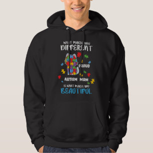 Autism Awareness Mom Proud Mother Autistic Boys Gi Hoodie