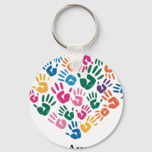 Autism Awareness Month, Be Kind, World Autism Day, Keychain