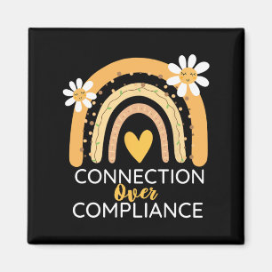 Autism Awareness Month Connection Over Compliance Magnet