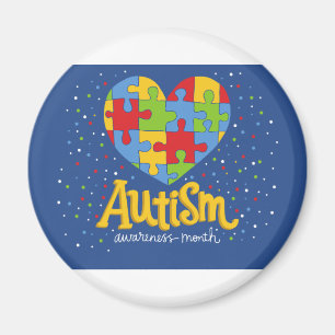 autism awareness month magnet