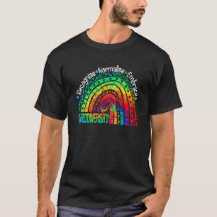 Autism Awareness Month Neurodiversity Rainbow Tren T-Shirt