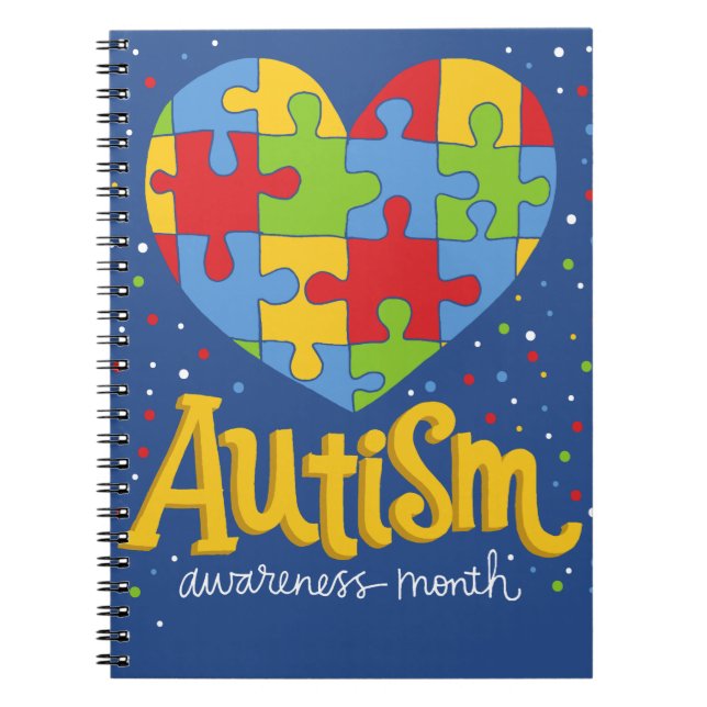 autism awareness month notebook (Front)