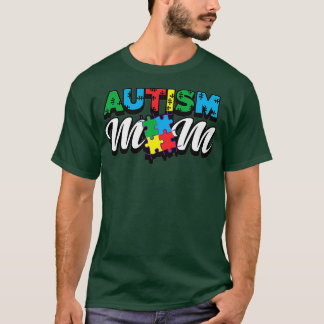 Autism Awareness Month Proud Autism Mom Dad Autist T-Shirt