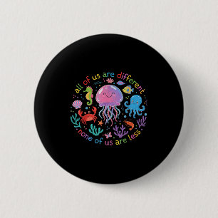 Autism awareness month sped teacher neurodiversity 2 inch round button