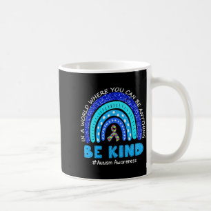 Autism Awareness Month Support Be Kind Puzzle Piec Coffee Mug