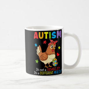 Autism Awareness Mother Chicken Different Ability Coffee Mug