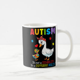 Autism Awareness Mother Goose Different Ability Pu Coffee Mug