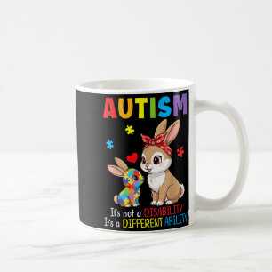 Autism Awareness Mother Rabbit Different Ability S Coffee Mug