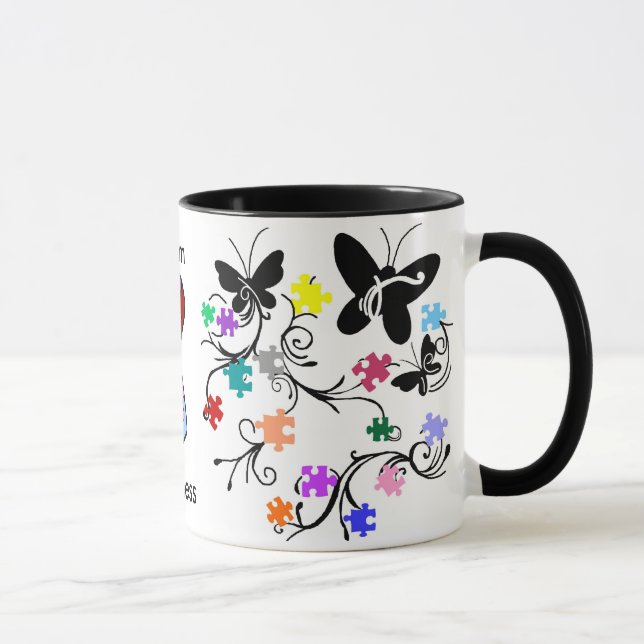 Autism Awareness  mug (Right)