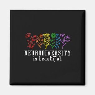 Autism Awareness Neurodiversity Is Beautiful ADHD  Magnet