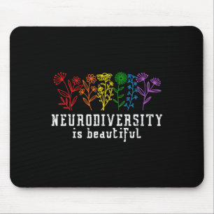 Autism Awareness Neurodiversity Is Beautiful Adhd Mouse Pad