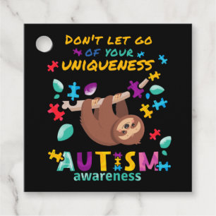 Autism Awareness Never Let Go Favour Tags