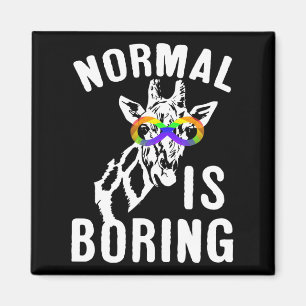 Autism Awareness Normal Is Boring Infinity Symbol  Magnet