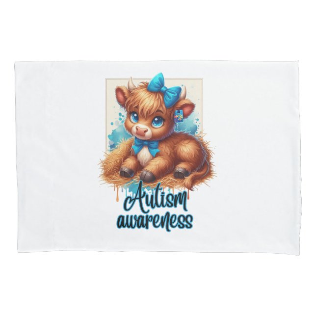 Autism Awareness pillowcase (Front)