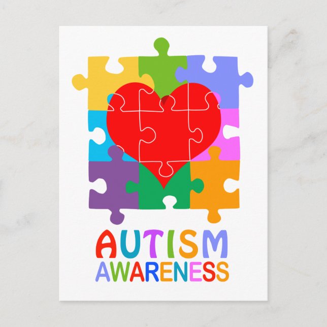 Autism Awareness Postcard (Front)