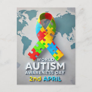 Autism Awareness Postcard