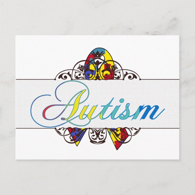 autism awareness postcard (Front)